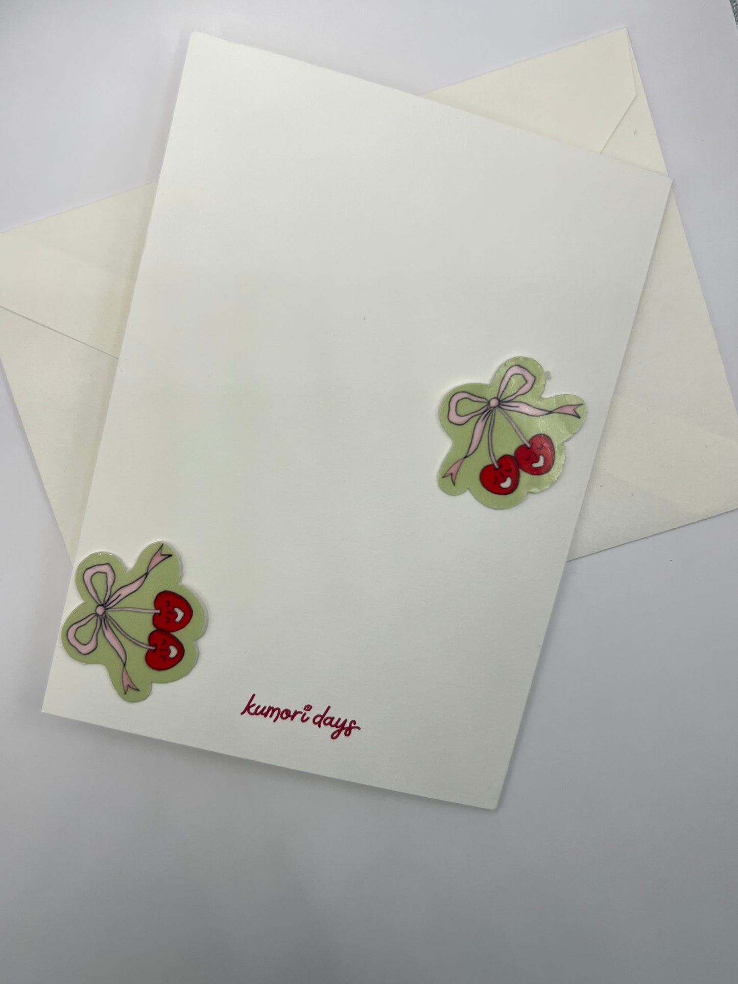 "I Love You Cherry Much!" Greeting Card